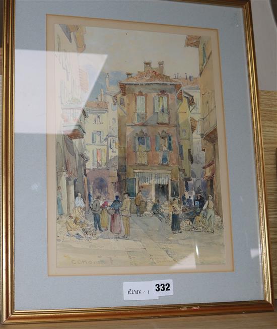 Ernest George, watercolour, 35 x 25cm